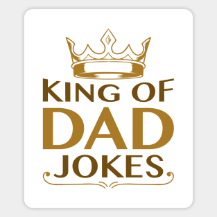 King Of Dad Jokes Magnet